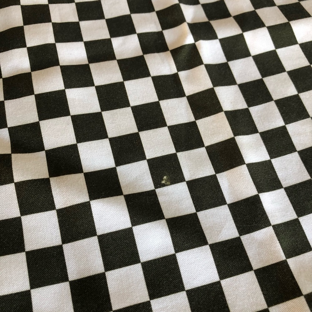 Reversible Checkered Crop Tank - image 3